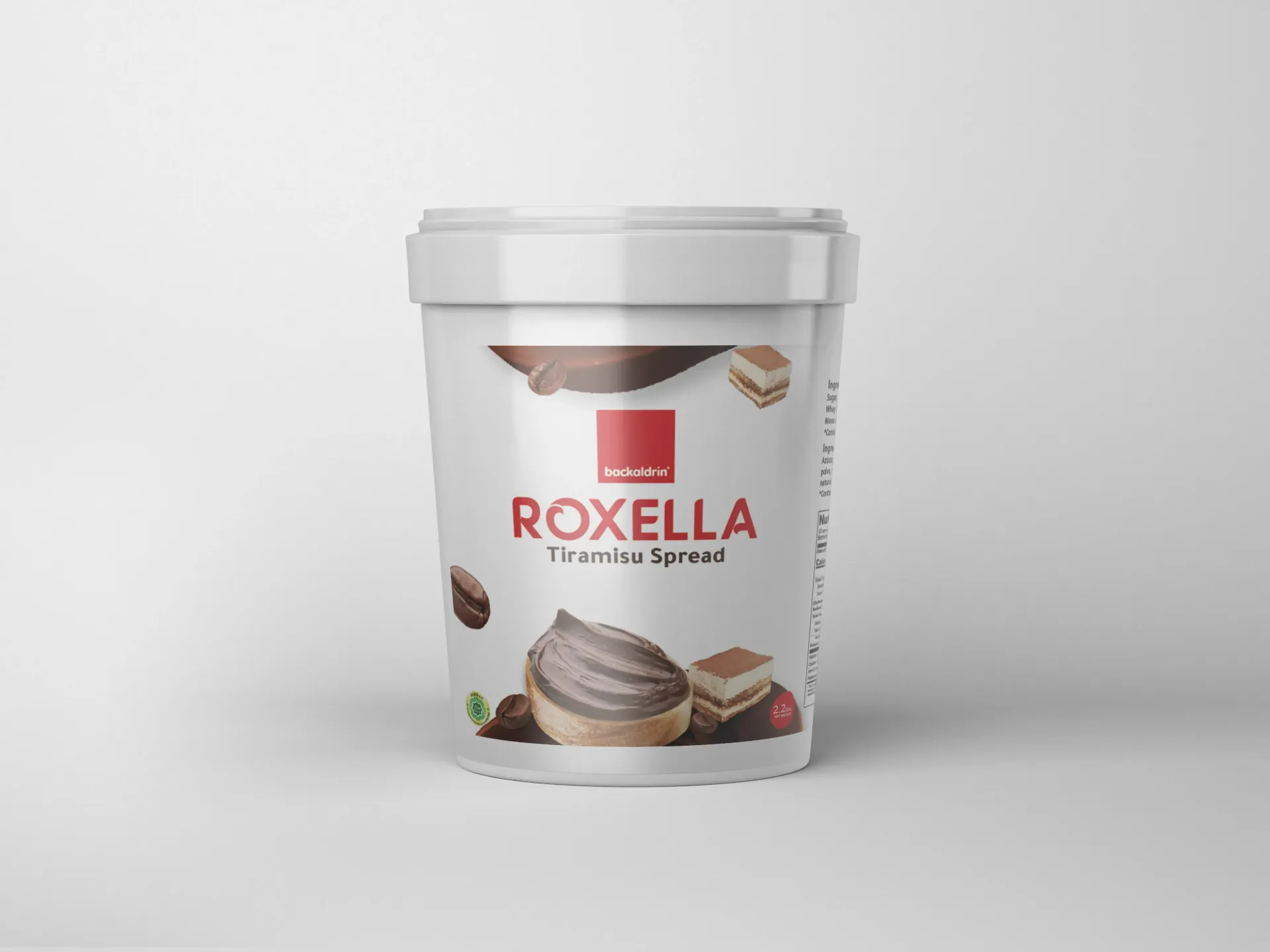 Premium Tiramisu Spread - 2.2LB