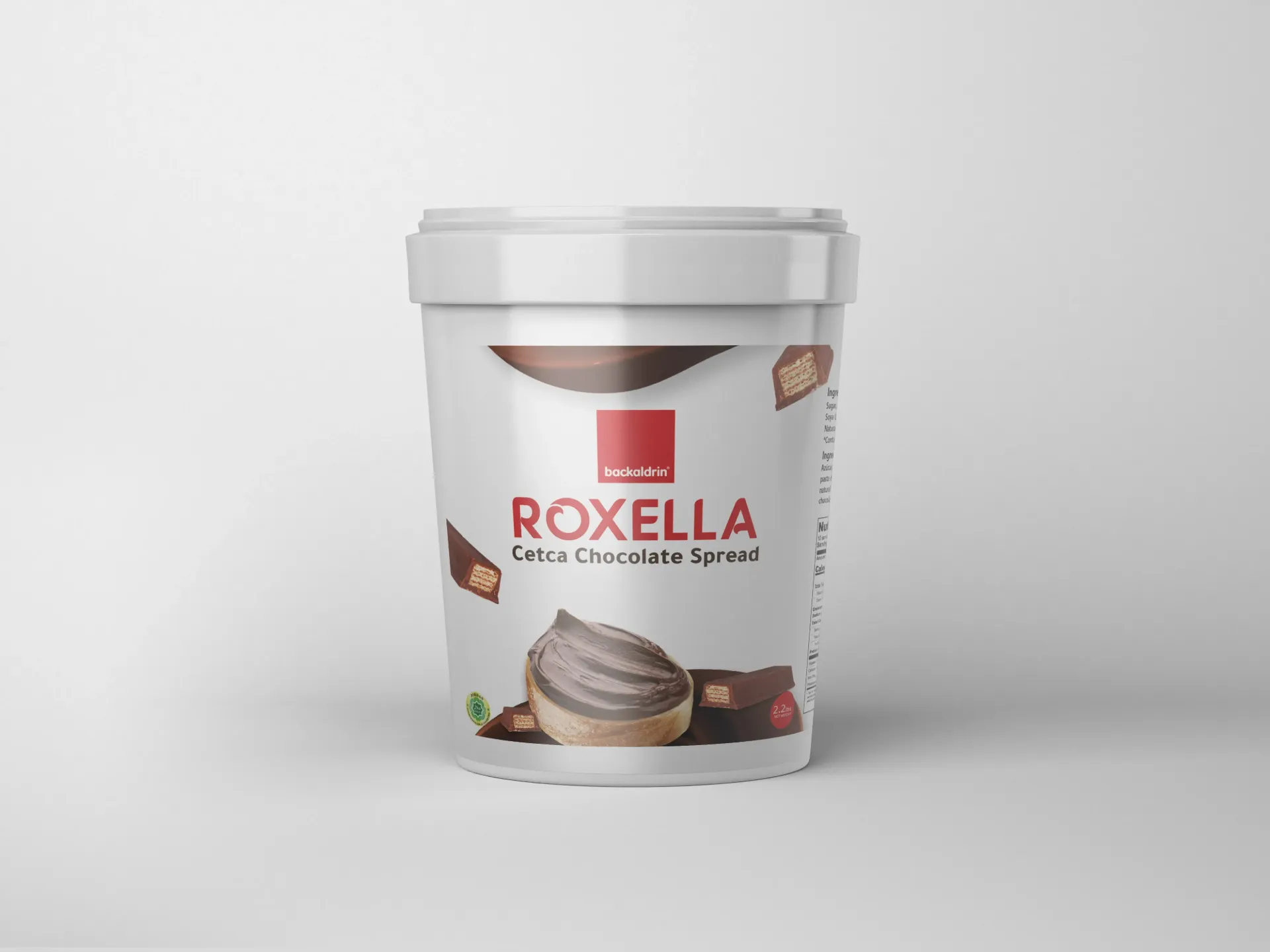 Premium Chocolate & Wafer Spread - 2.2LB