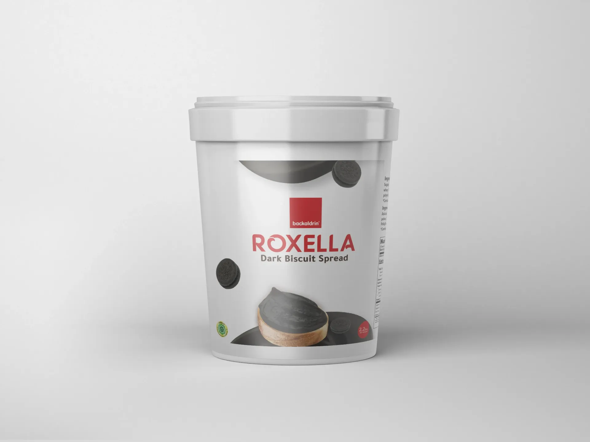 Premium Dark Biscuit Spread - 2.2LB