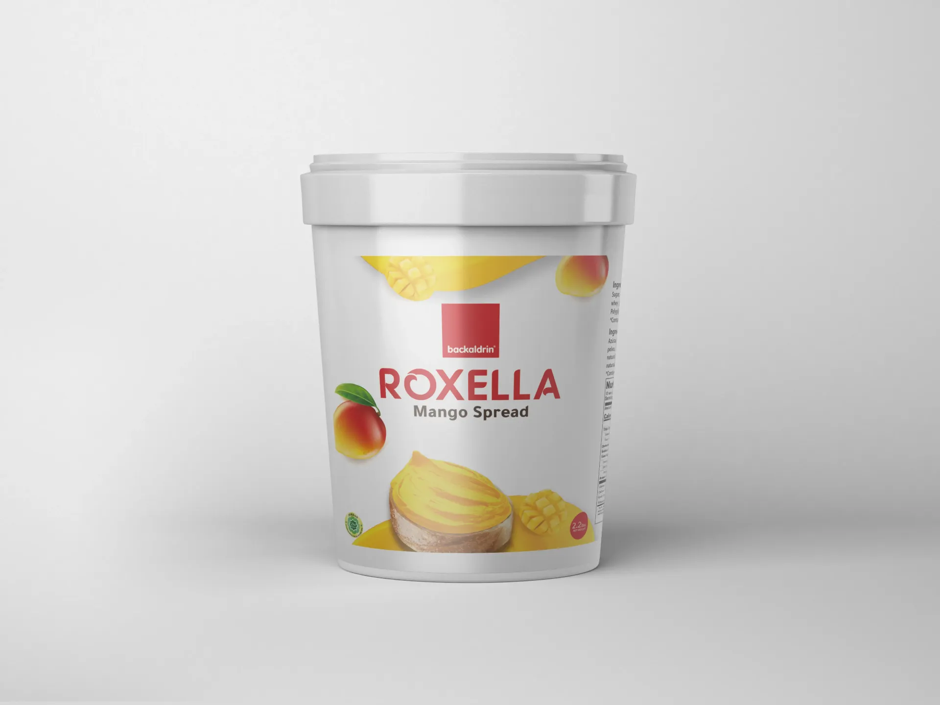 Premium Mango Cream Spread - 2.2LB