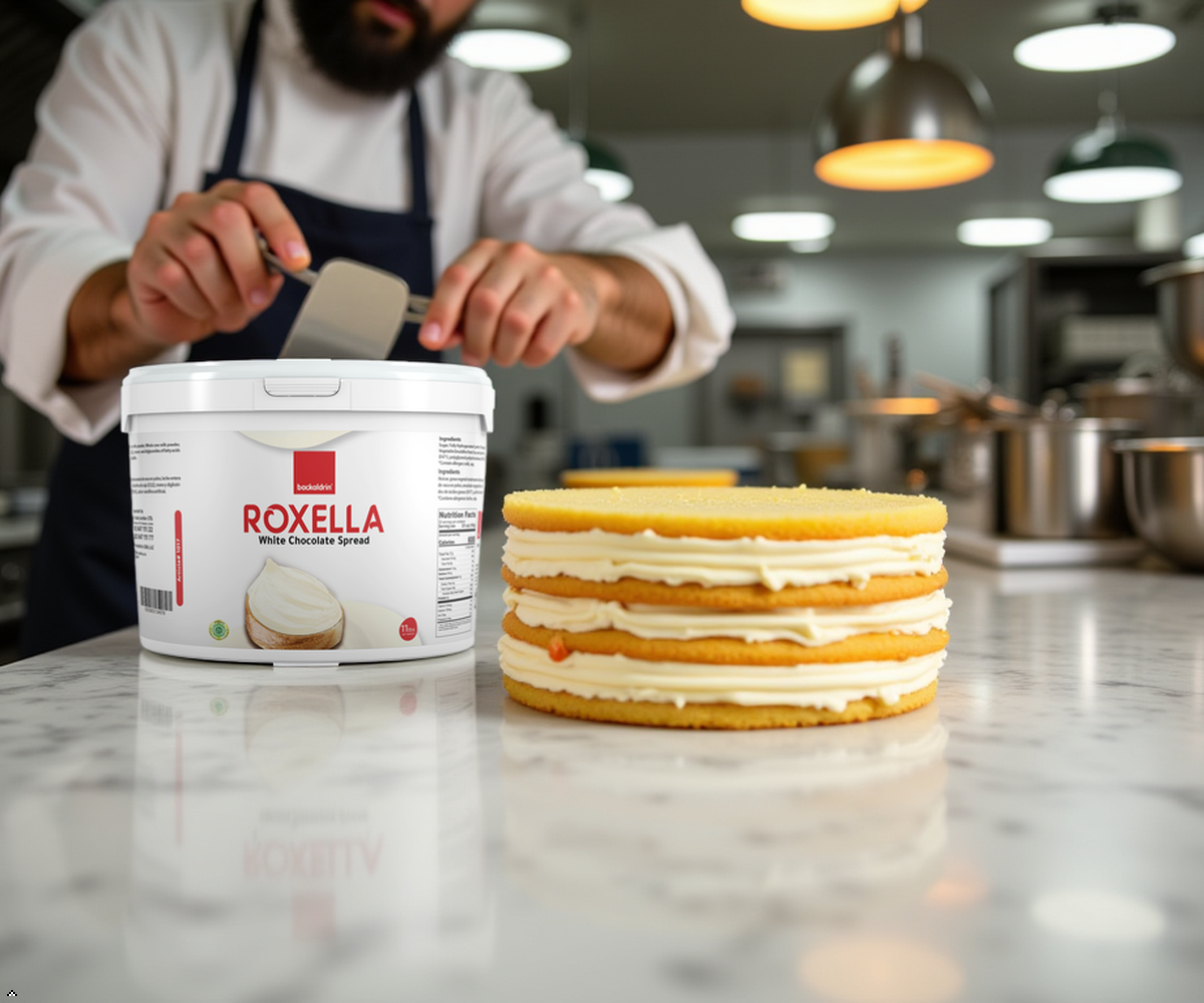 Premium White Chocolate Spread - 11LB