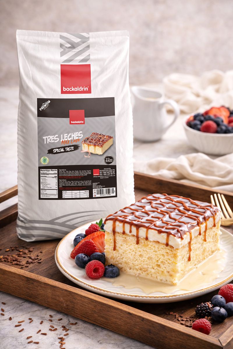 Premium Tres Leches – Turkish Milk Cake Mix - 22LB