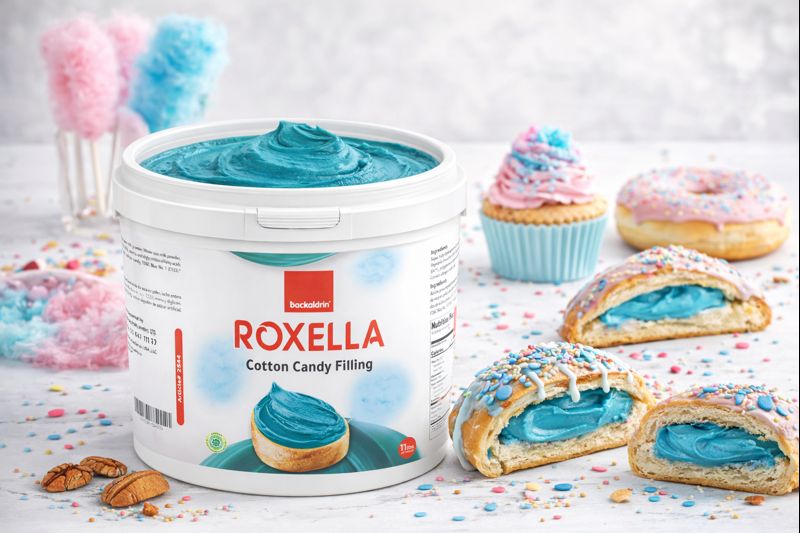 Premium Cotton Candy Filling – Smooth Texture, Rich Flavor for Desserts & Baking - 11LB