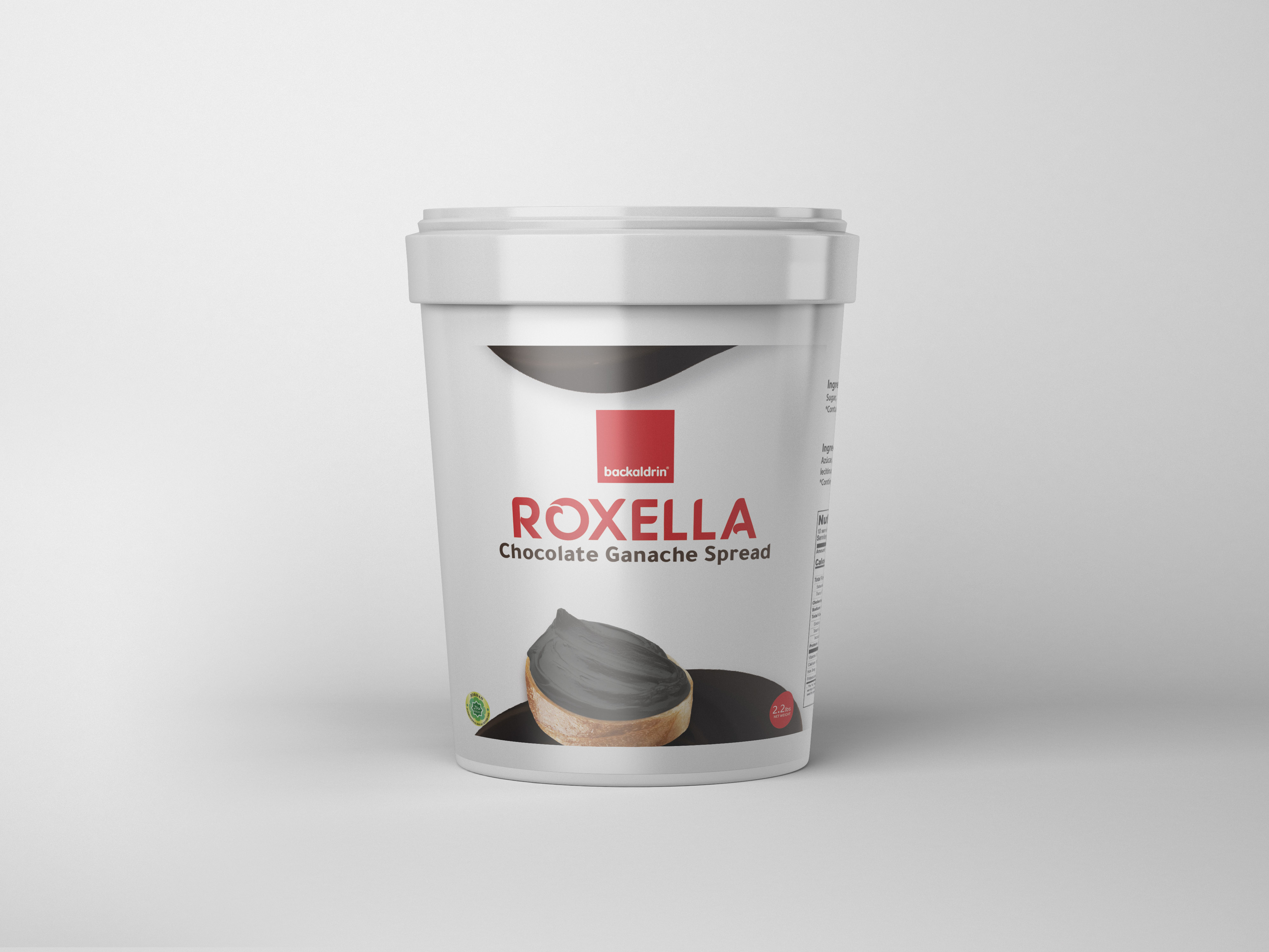 Chocolate Ganache Spread - 2.2LB