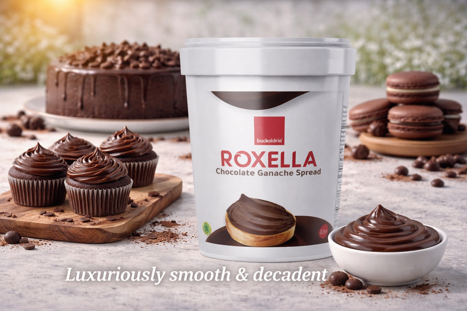 Chocolate Ganache Spread - 2.2LB